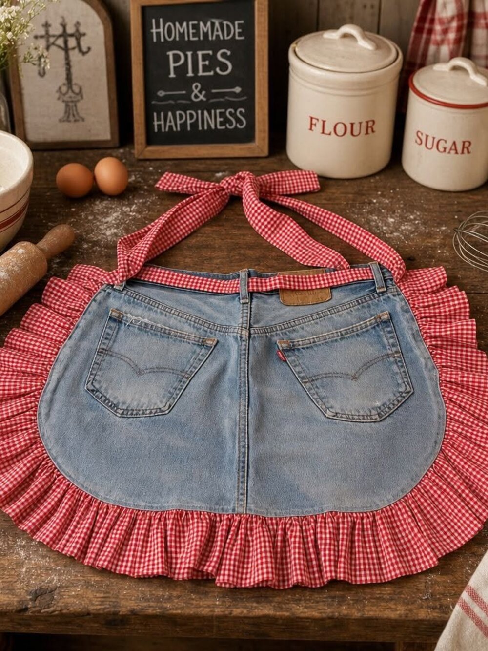 Levis Upcycled Denim Apron